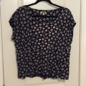 Anthropologie casual, flowy top